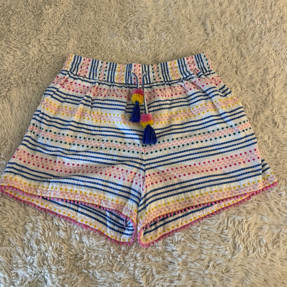 Colorful Striped Women's Shorts